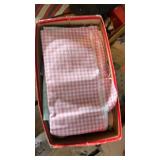 Patterns, material, sewing supplies, etc.