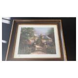 Hollyhock House by Thomas Kinkade. 1996.