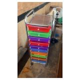 File cabinet & Rolling organizer