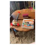 Games and toy, including Fisher-Price walking,