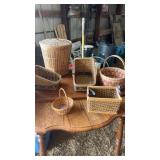 Several baskets