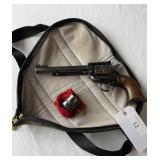 Ruger .22 cal single six with case and extra