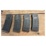 (4) Tapco Magazines