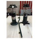 (2) Coleman Propane Lanterns with base & propane