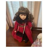 (2) Collectible Porcelain Dolls