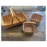 Longaberger Gathering Basket 2002 ; Medium Berry