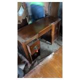 Cedar chest & dresser, and desk