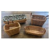 Vintage Longaberger Cracker Basket 1996 with