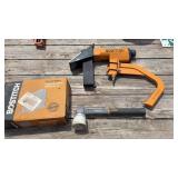 Bostitch M3  air flooring nailer with flooring,