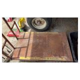 Heavy duty rolling cart, 30 x 48