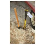 Two sledgehammers