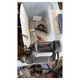 Roto  zip saw, calipers, router guide, assorted