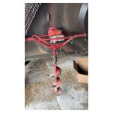 Earthquake post hole digger