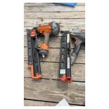 (2) air framing, nailers, Pawlow model F350S and