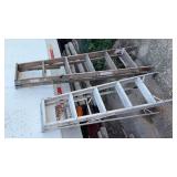 2 step laddersAluminum 5 footWood 6 foot