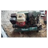 Bel-Air dual tank rolling air compressor, Honda