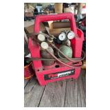 Oxy/acetylene torch caddy
