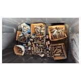 Craftsman sockets, quarter inch, half inch,