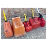 5 gas cans