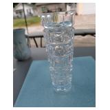 Cut glass vase "Cristal d