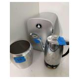 Small Fridge, Cooler, Coffee Pot, Canister
