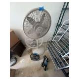 (3) Fans, Weights, Floor Light