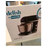 Stand Mixer, Delish by Dash, 3.5 Quart, 5-speed