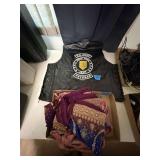 US Army Vet Biker's Vest, Scarves
