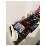 (2) Boxes Kitchenware, Knife Block