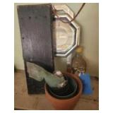 Clock Plant Pots Jug Clock Plant Pots Jug