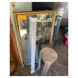 Mirror, Lightbar And Garbage Can Mirror, Lightbar And Garbage Can