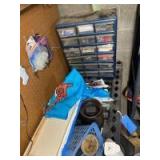 Plastic Storage Shelf- SHELF ONLY - MUST BE MOVED AT END OF AUCTION REMOVAL DAY - 20†x 35†38†Plastic Storage Shelf- SHELF ONLY - MUST BE MOVED AT END OF AUCTION REMOVAL DAY - 20†x 35†38â€