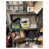 Plastic Storage Shelf - SHELF ONLY - MUST BE MOVED AT END OF AUCTION REMOVAL DAY - 14†x 34†x 55†Plastic Storage Shelf - SHELF ONLY - MUST BE MOVED AT END OF AUCTION REMOVAL DAY - 14†x 34†x 55â€
