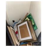 Assortment Of Picture Frames And Paintings