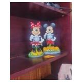 Micky & Minnie Statue