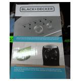 Black & Decker Heater, Desktop Oscillating Fan.