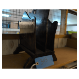 Vintage Magazine Rack, Vintage Shoe Shine Box