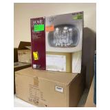 2 Overhead Light Fixtures Home Decorators 5 Light and 3 light
