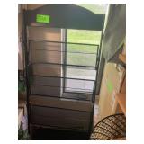 Black Metal Display Rack 25'x58'