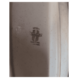 2 / 2 Ceramic Candle Holders, 1 Ceramic Serving Tray.