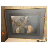 5' x 4' Wall Decor Art - Framed on Canvas - Oil Painted Over