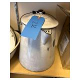 Vintage Enamel Coffee Pot 12”H.