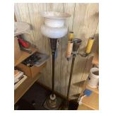 2 Vintage Parlor Lights 57'Talls