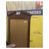 31'x47' Wood Frame with a 44'x48.5' Wood Sign