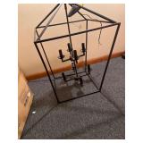 Black Metal Chandilier 19'x19'x 29'