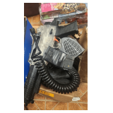 Paint Balls, Face Mask, Gas Ganister?, Pistol Holster, Toy Target Pistol, Misc.