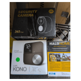 Halo Home Smart Internet access - Lux Kono Smart Thermostat - Security Camera