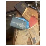 2 Vintage Rumford Cook Books 1938 4 Photograph Book, wita a 1942 Webster Dictionary