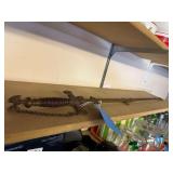 Knights Templar Masonic Ceremonial Sword With Scabbard 37”L.