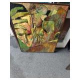 Expressionist Style Painting 31.5” X25,5”